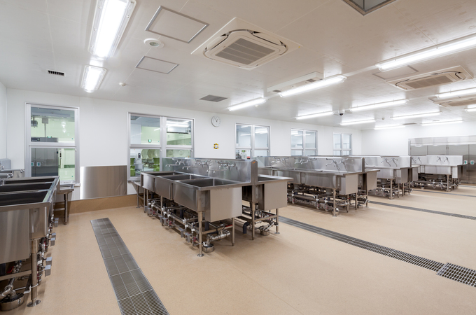倉敷学校給食共同調理場 – 楠山設計